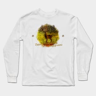 Nature finds expression in the beauty of colors Long Sleeve T-Shirt